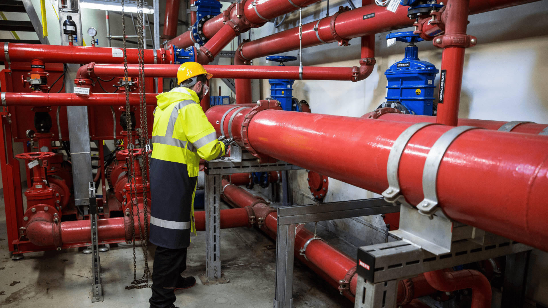 Válvulas industriales — fotografía de producto Bralto