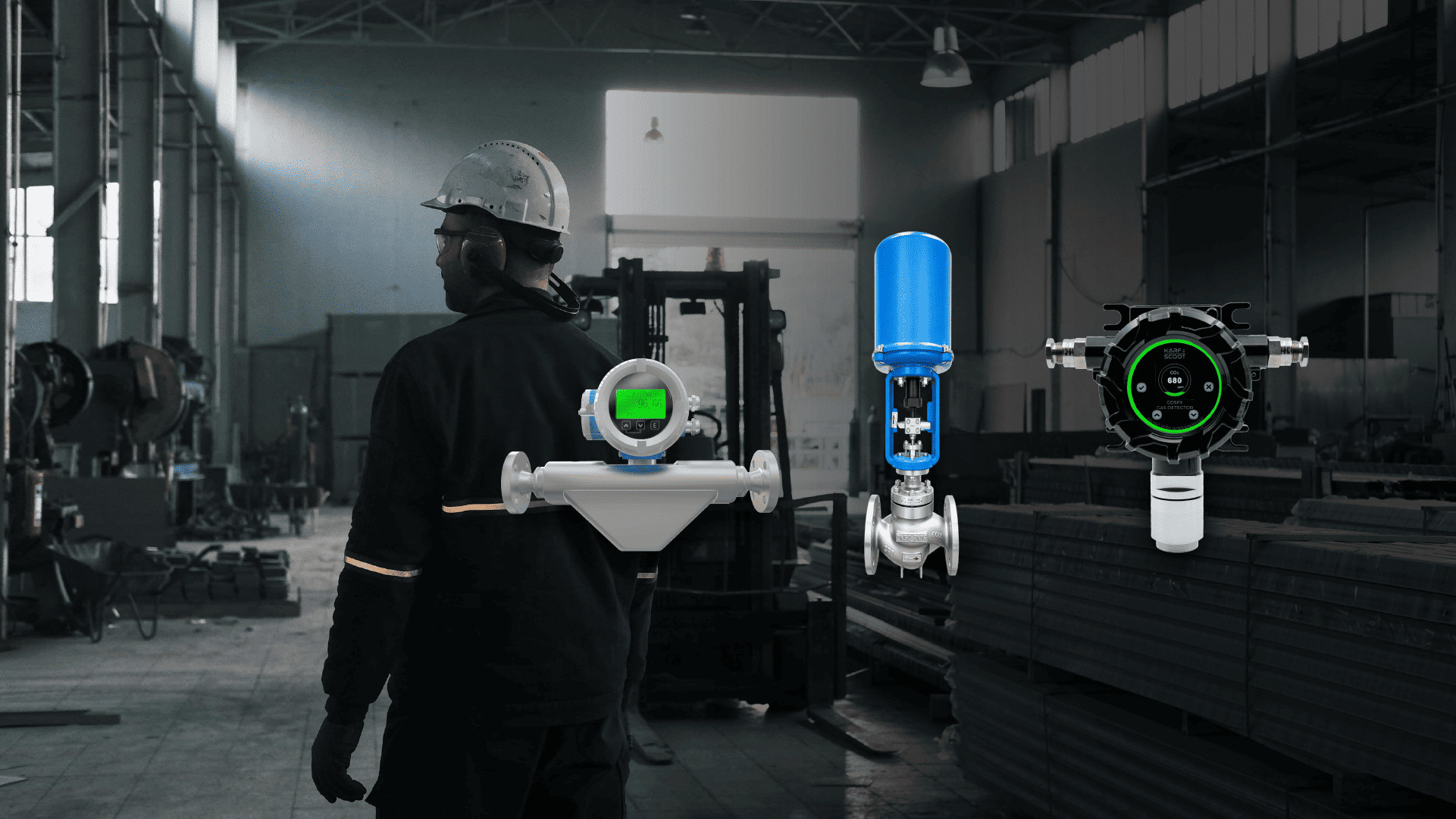 Válvulas industriales Bralto — fotografía de producto
